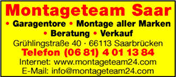 Logo von Montageteam Saar