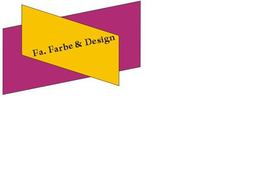Firmengebäude Fa. Farbe und Design
