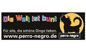 perro negro Logo mit Claim