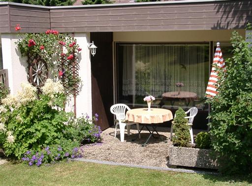 Terrasse Ferienwohnung